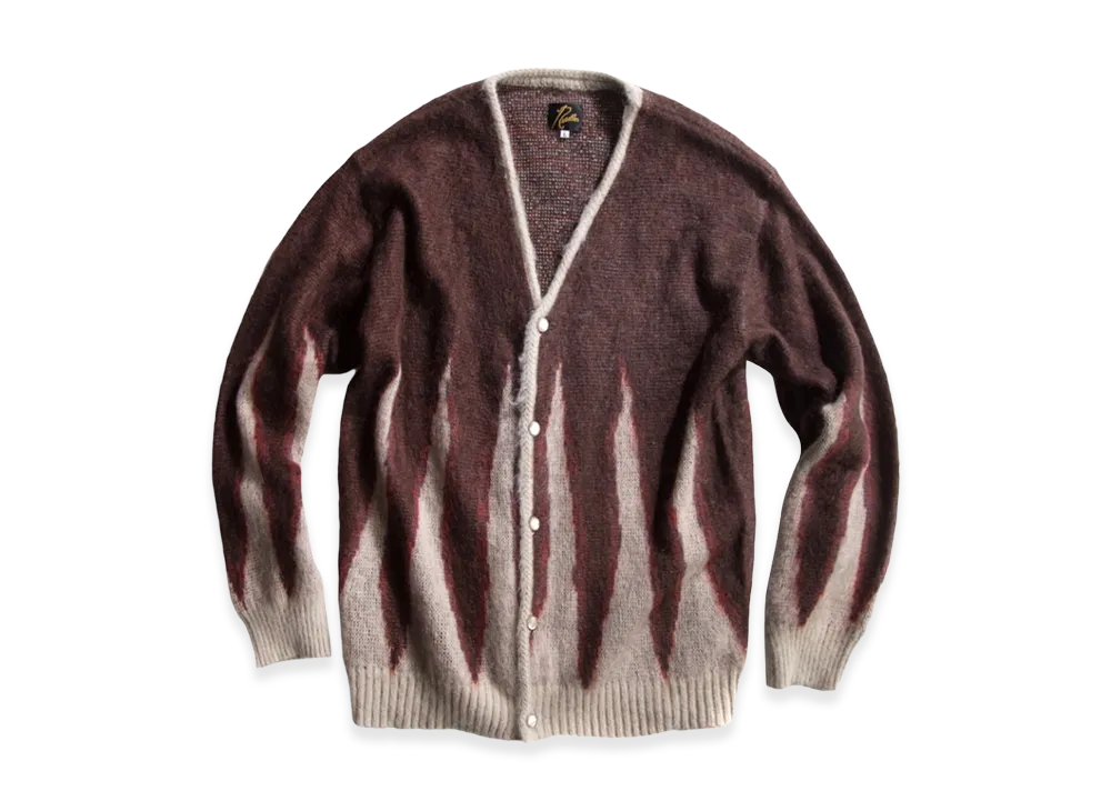 NEEDLES x Sculpstore Exclusive Mohair Cardigan Flame "Ivory"