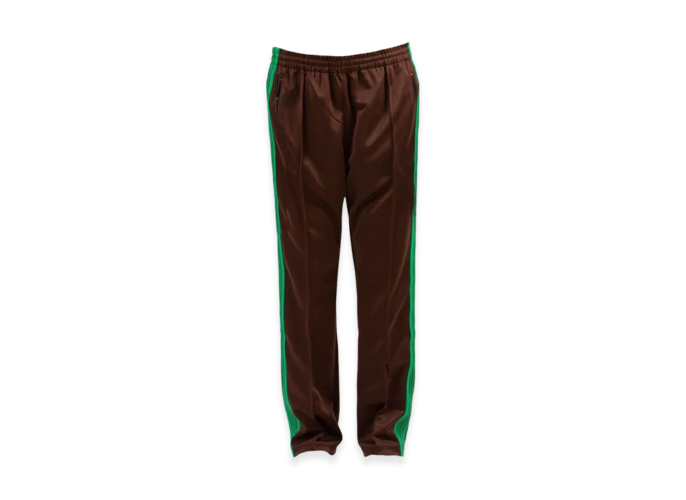 NEEDLES x Sculpstore Exclusive Narrow Track Pants Poly Smooth "Brown"