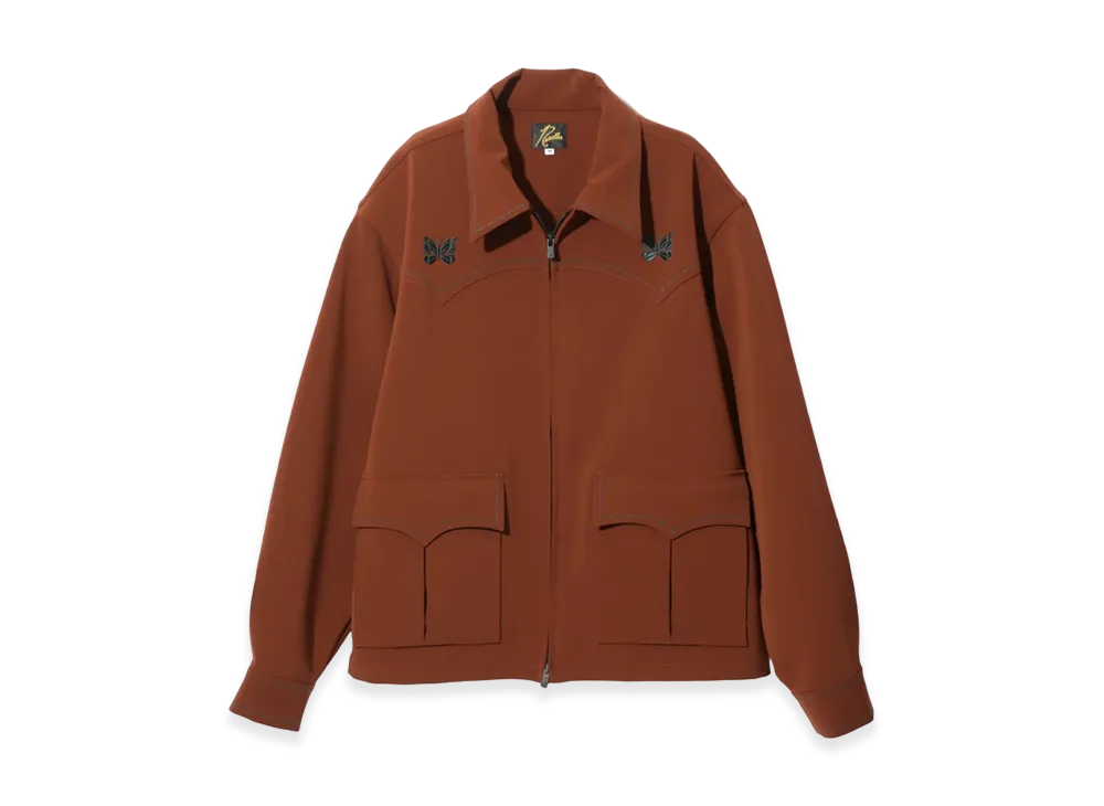 NEEDLES Western Sport Jacket Double Cloth "Brown"