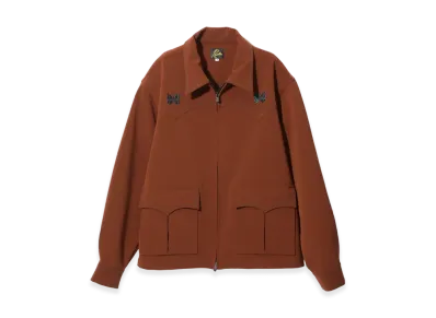 NEEDLES Western Sport Jacket Double Cloth "Brown"