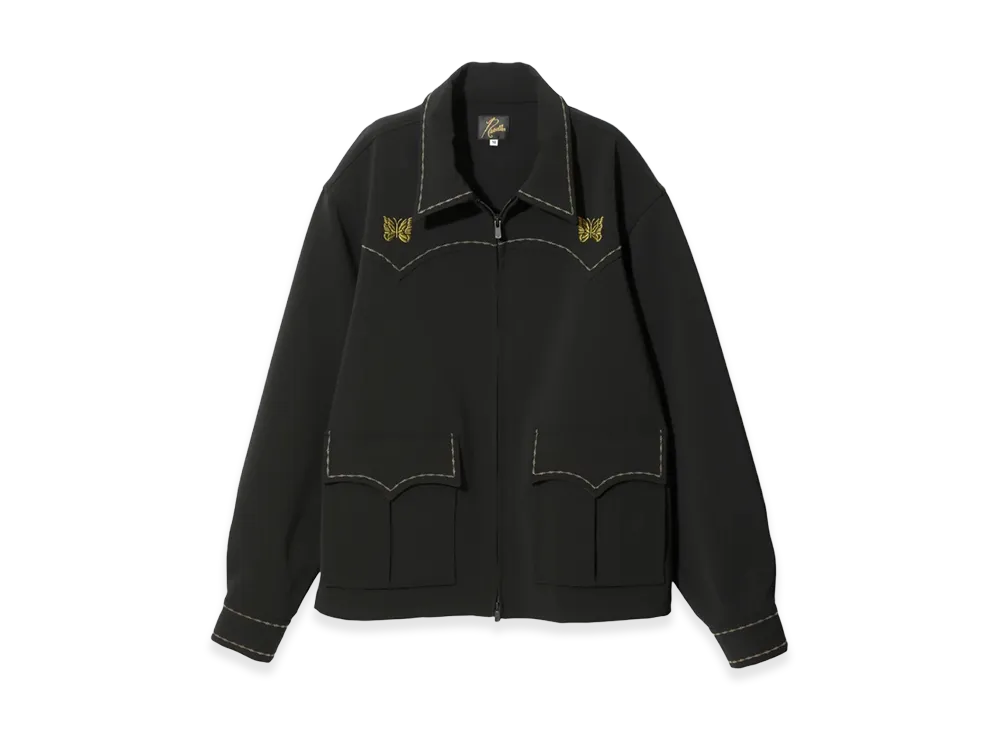 NEEDLES Western Sport Jacket Double Cloth "Black"