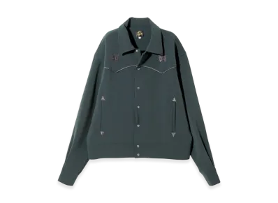 NEEDLES Piping Cowboy Jacket Double Cloth "Green"