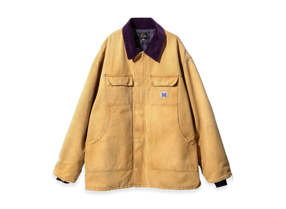 NEEDLES 16oz Cotton Canvas Lumberjack Coat "Brown"