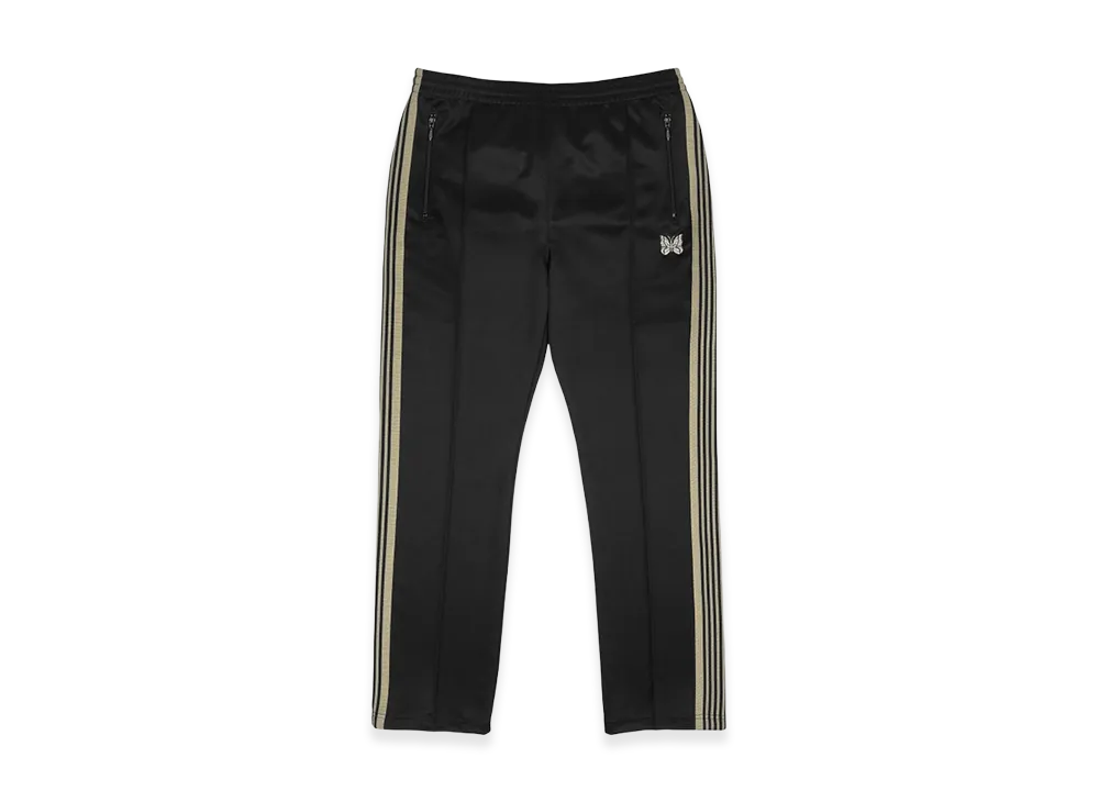 NEEDLES x LHP Narrow Track Pants Poly Smooth "Black"