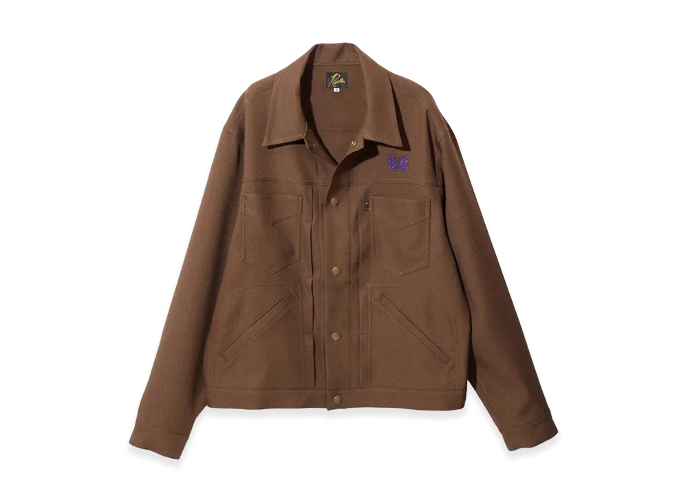 NEEDLES Penny Jean Jacket "Brown"