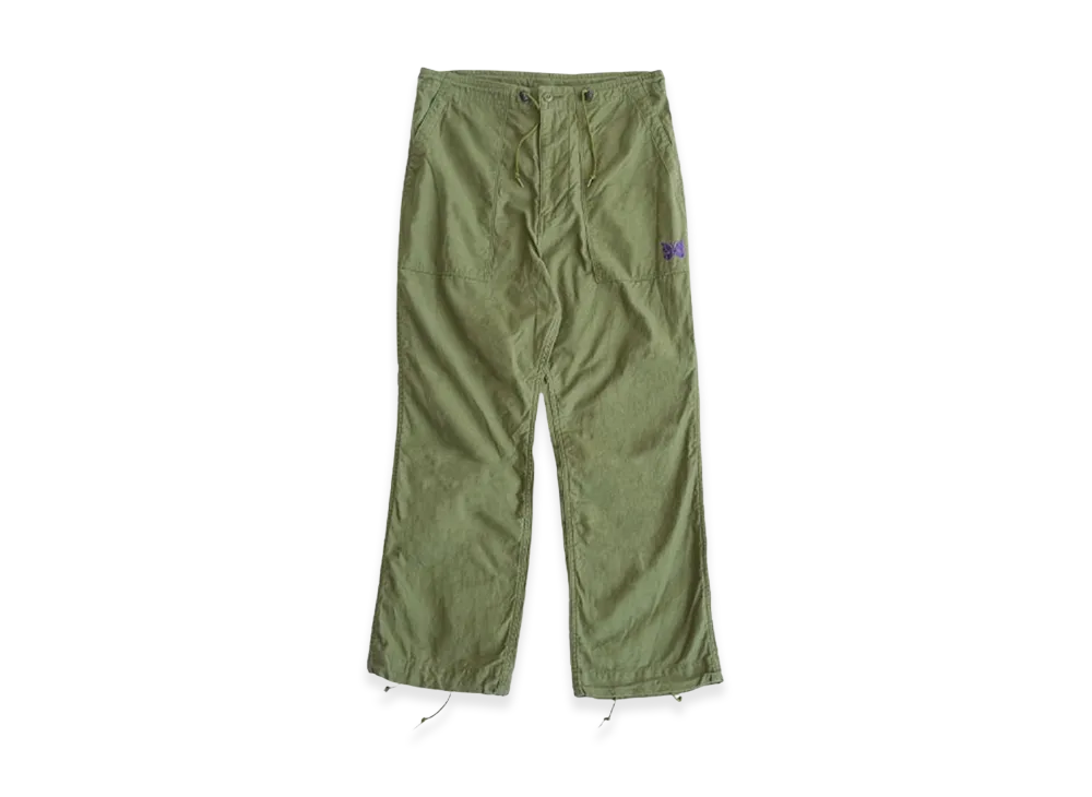 NEEDLES String Fatigue Pants Back Sateen "Olive"