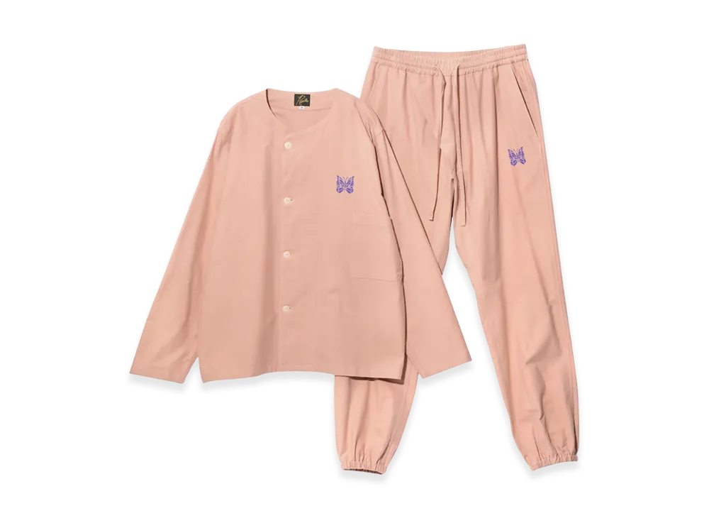 NEEDLES Pajama Set Cotton Flannel "Pink"
