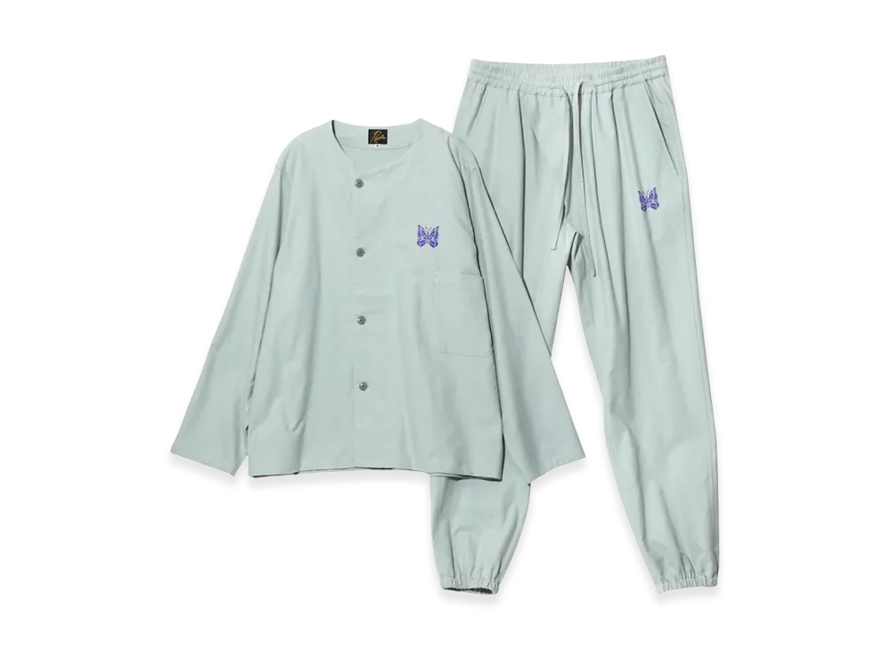 NEEDLES Pajama Set Cotton Flannel "Blue"