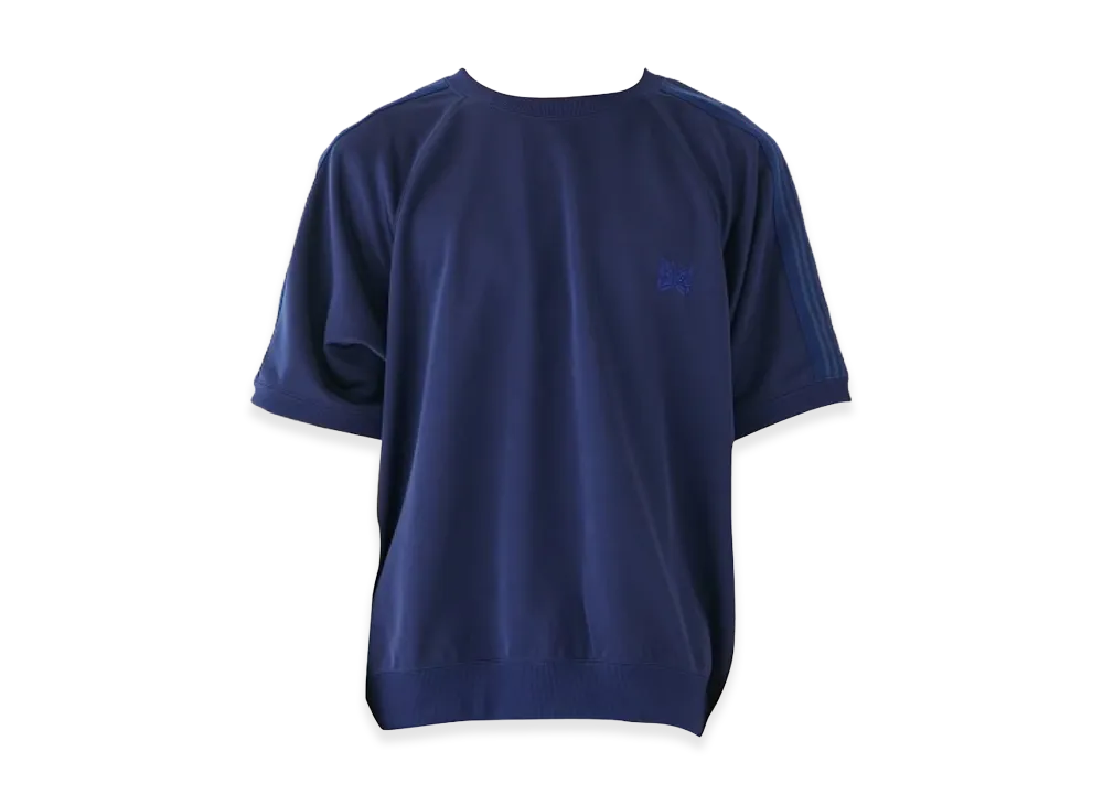 NEEDLES x Studious Track S/S Crewneck T-Shirt "Navy"