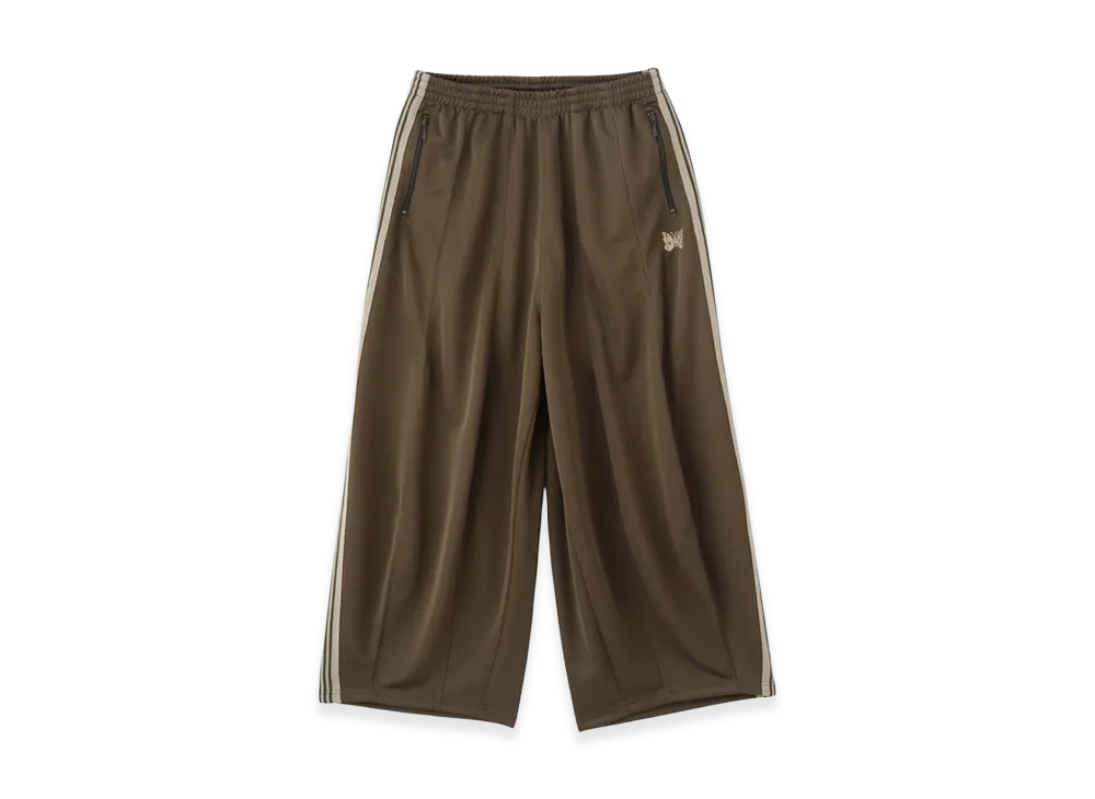 NEEDLES x LHP H.D. Track Pants Poly Smooth Wide "Olive"