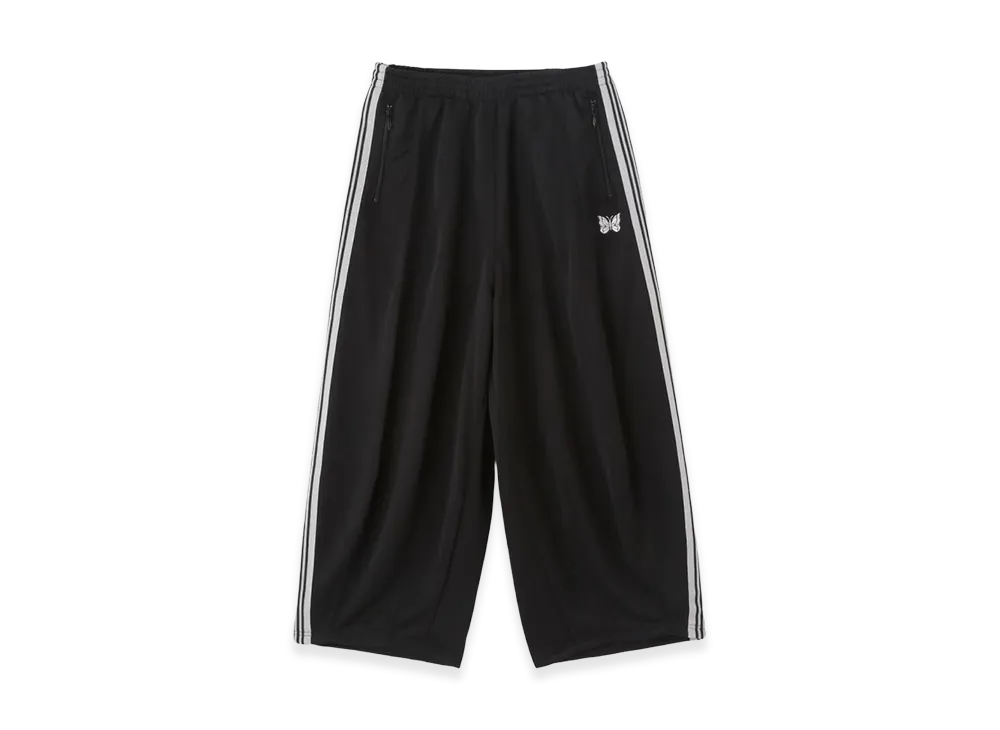 NEEDLES x LHP H.D. Track Pants Poly Smooth "BlackWhite"