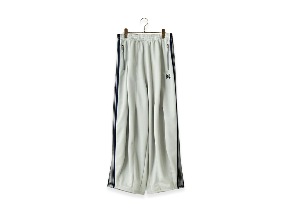 NEEDLES x Jeans Factory H.D. Track Pants Poly Smooth "GreyDark Blue"