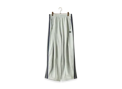 NEEDLES x Jeans Factory H.D. Track Pants Poly Smooth "GreyDark Blue"