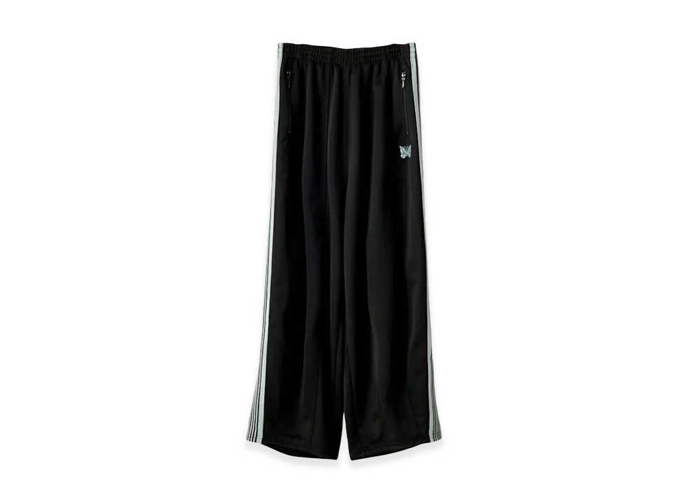 NEEDLES x Jeans Factory H.D. Track Pants Poly Smooth "Black"