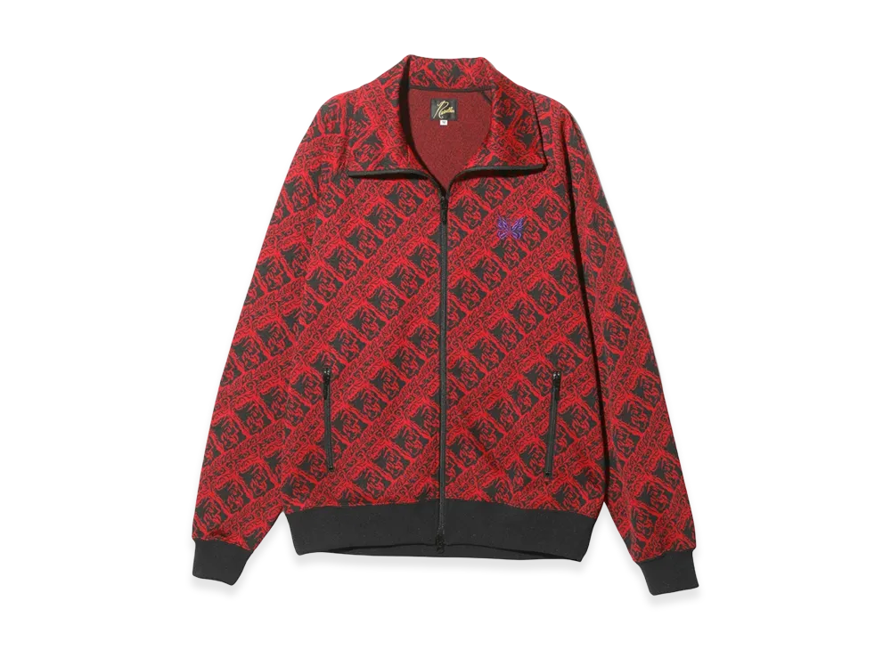 NEEDLES Track Jacket Poly JQ "Red"