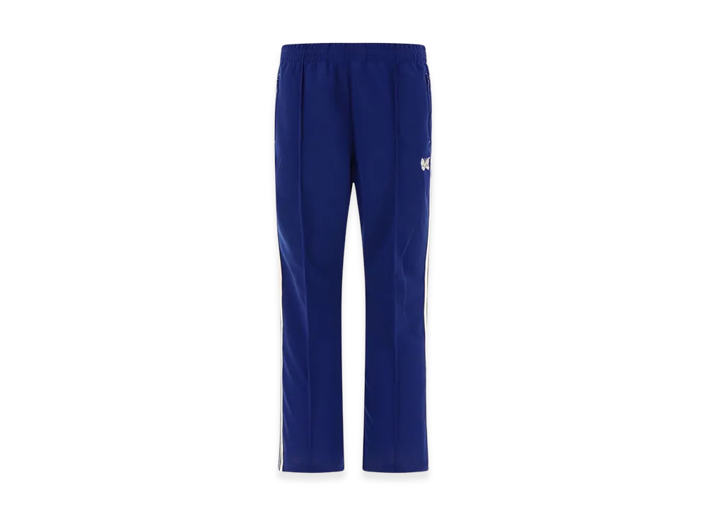 NEEDLES Boot-Cut Track Pants Poly Smooth "Royal Blue"