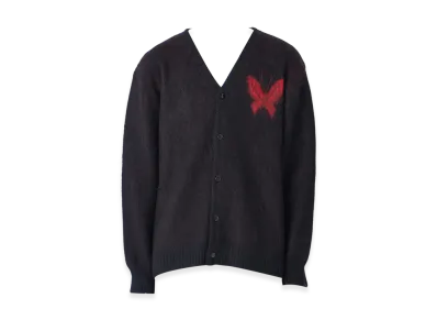 NEEDLES x Studious Mohair Papillon 1 Cardigan "Black"