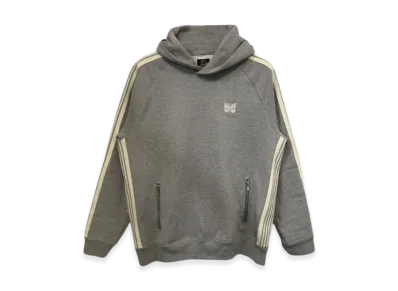 NEEDLES Logo Embroidery Track Hoodie "Grey"