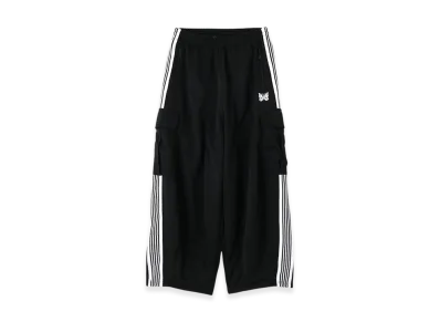NEEDLES x LHP H.D. Track Pants BDU Poly Smooth "Black"