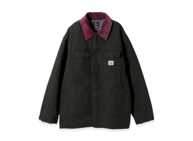 NEEDLES Lumberjack Coat 11oz Cotton Oxford "Black"