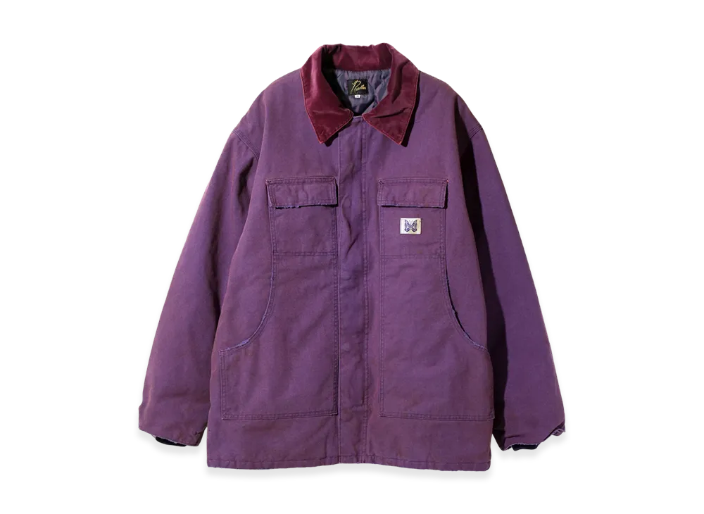 ニードルズ ランバージャックコート 11oz コットンオックスフォード "パープル"
