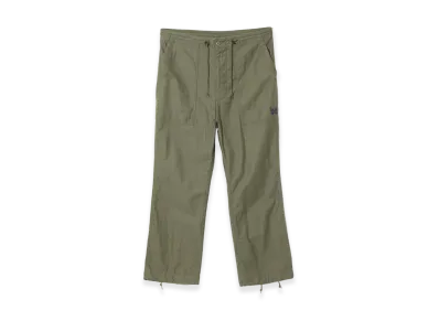 NEEDLES String Fatigue Pants Back Sateen "Olive"