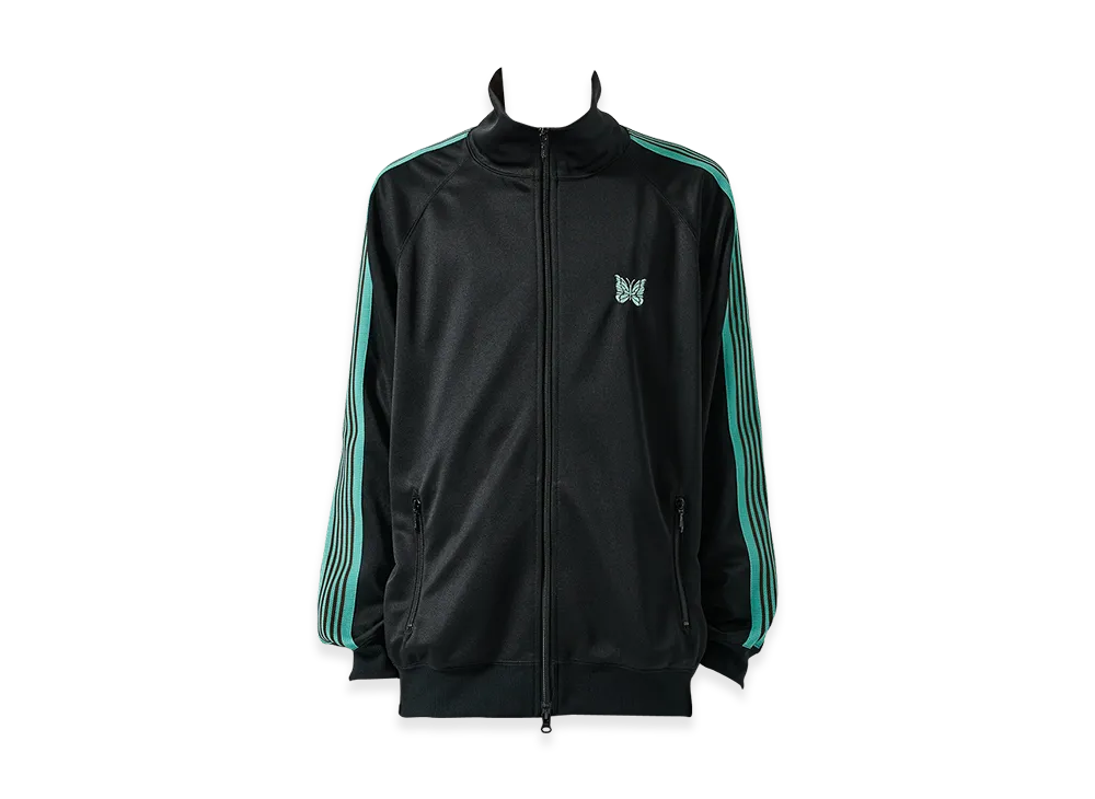 NEEDLES x Studious Track Jacket Poly Smooth "Black 2"