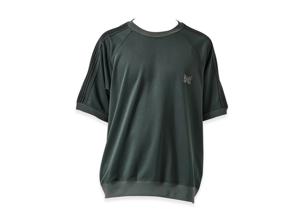 NEEDLES x Studious Track S/S Crew Neck T-Shirt "Dark Grey"