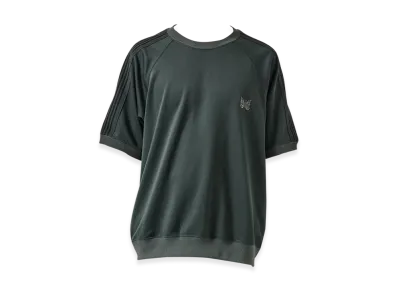 NEEDLES x Studious Track S/S Crew Neck T-Shirt "Dark Grey"