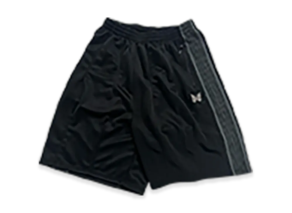 NEEDLES H.D. Shorts Poly Smooth "Black"