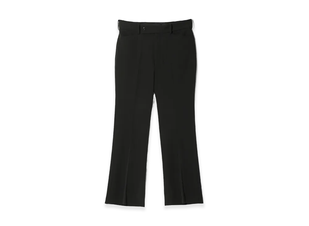 NEEDLES Boot-Cut Trouser Poly Light Double Cloth "Black"