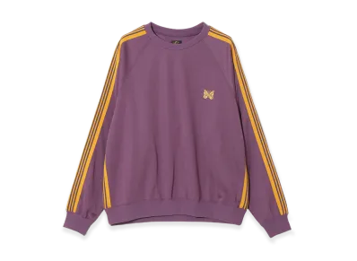 NEEDLES Track Crew Neck Shirt Poly Smooth "Purple"