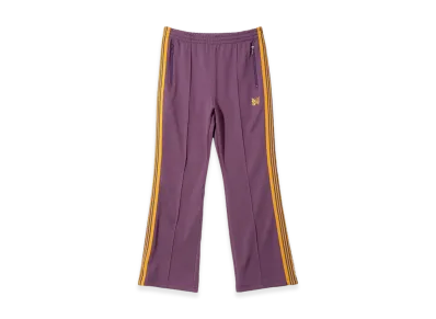 NEEDLES Boot Cut Track Pants Poly Smooth "Purple"