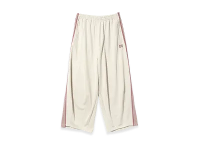 NEEDLES H.D. Track Pants Poly Smooth "Ivory"