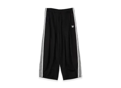 Needles x FREAK'S STORE Exclusive H.D.TrackPant PolySmooth "Black/White"