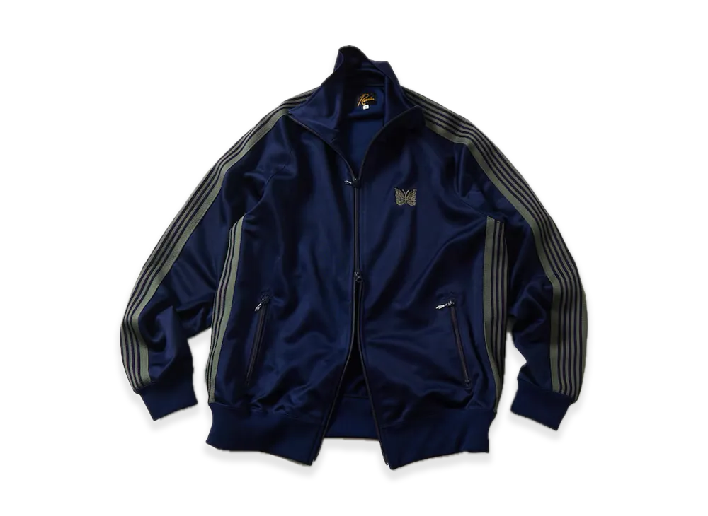 Needles x FREAK'S STORE Exclusive Track Jacket PolySmooth "Navy"
