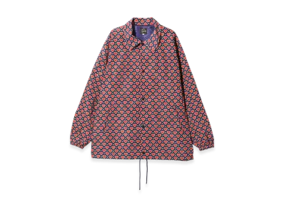 NEEDLES Coach Jacket - Poly Taffeta/Printed "Red"