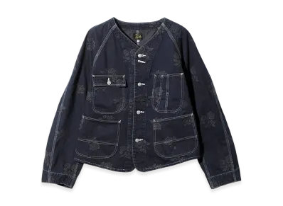 NEEDLES Short Coverall-10Oz Denim/Rose JQ. "Indigo"