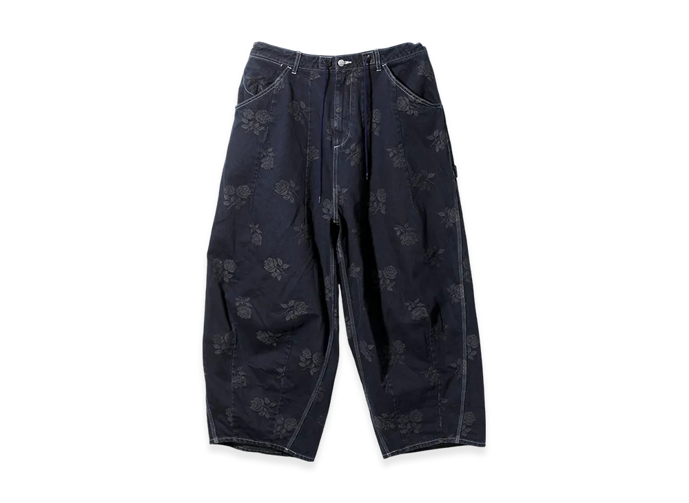 NEEDLES H.D. Pant - Painter/Rose JQ. "Indigo"