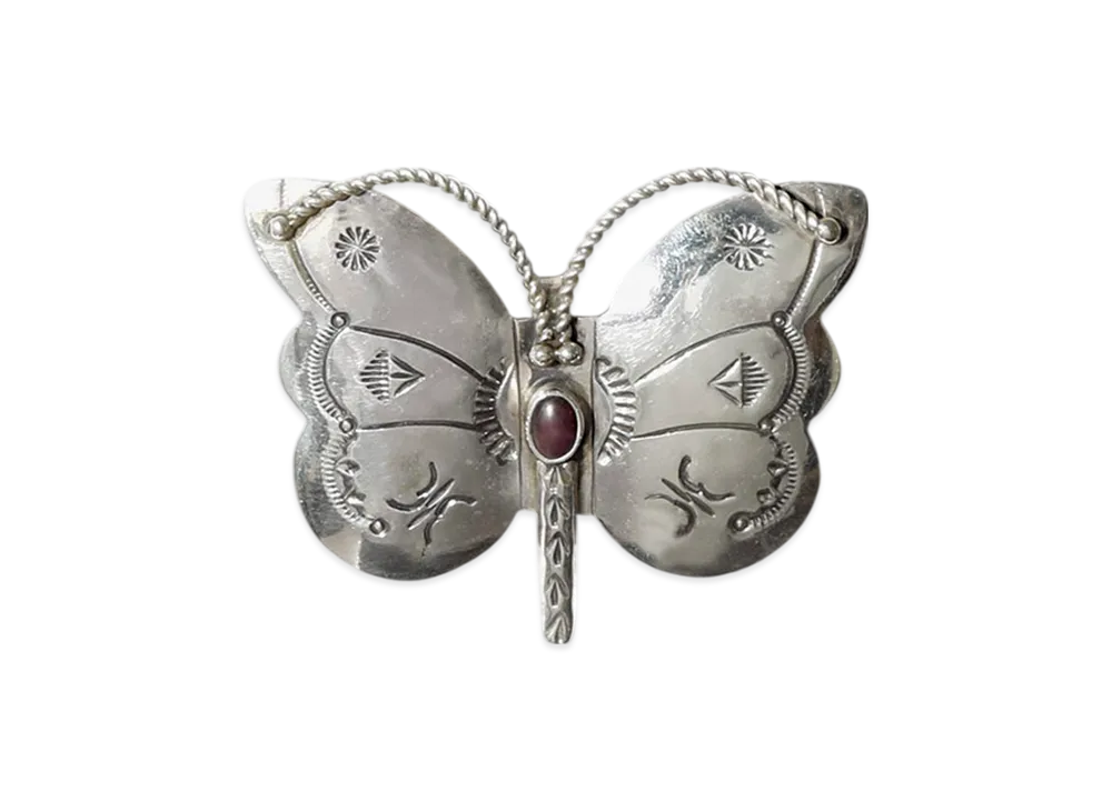 NEEDLES x GERALDINE JAMES Papillon Pendant "Silver"