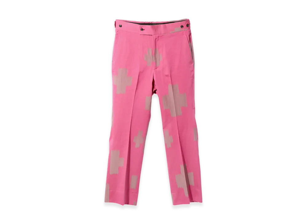 NEEDLES Side Tab Trouser "PinkCross"