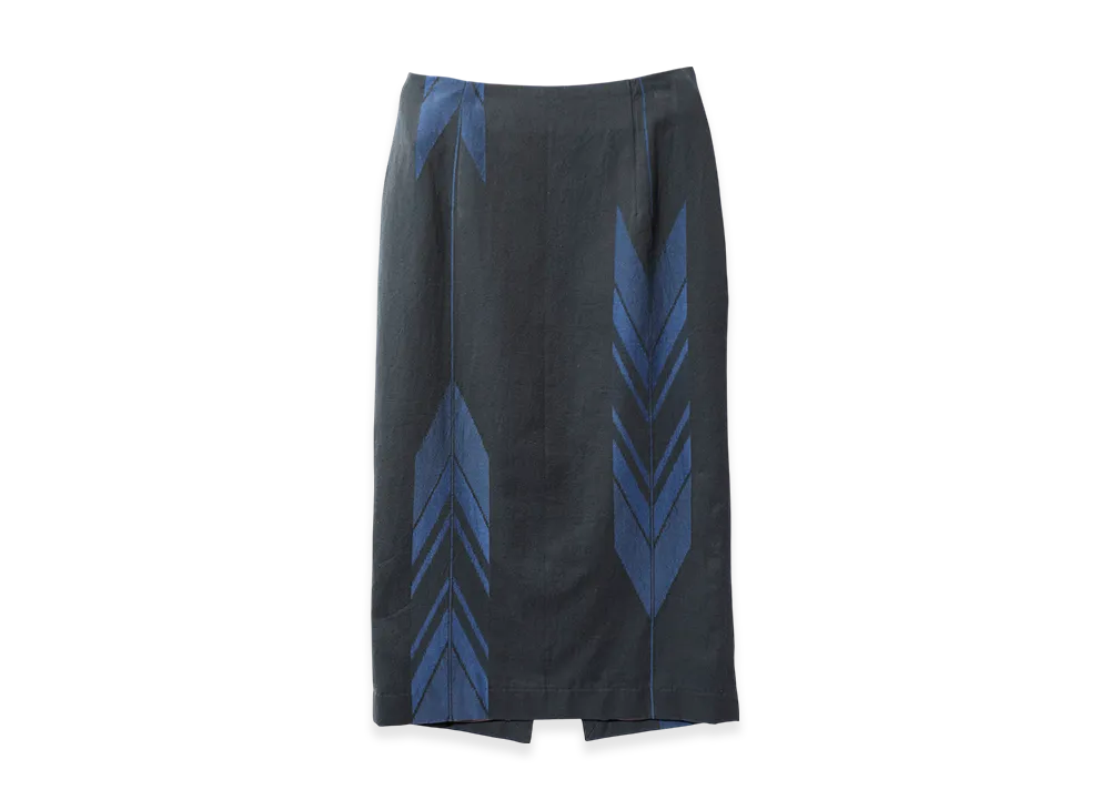 NEEDLES Pencil Skirt "BlueArrow"