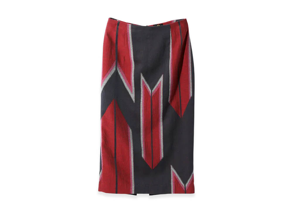 NEEDLES Pencil Skirt "RedArrow"