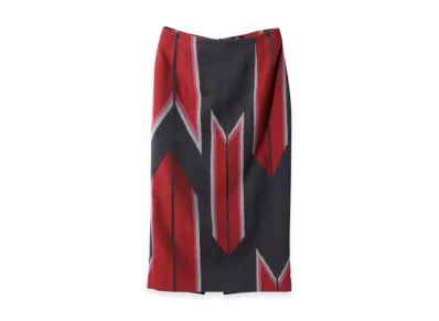 NEEDLES Pencil Skirt "RedArrow"