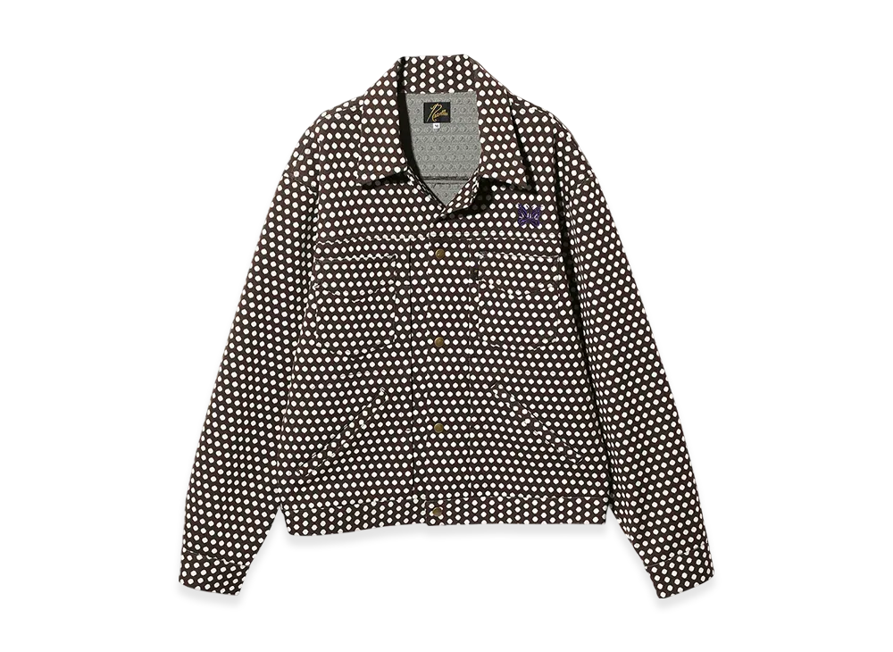 NEEDLES Penny Jean Jacket - Poly JQ. "Polka Dot"