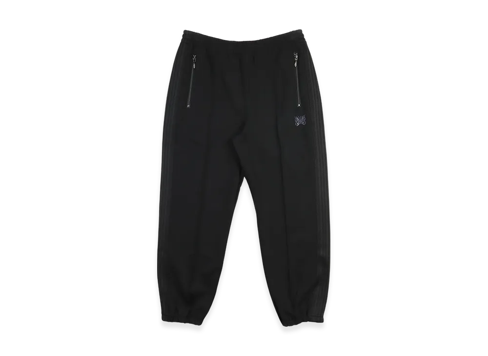 NEEDLES Zipped Track Pant - Cotton Jersey "Black"