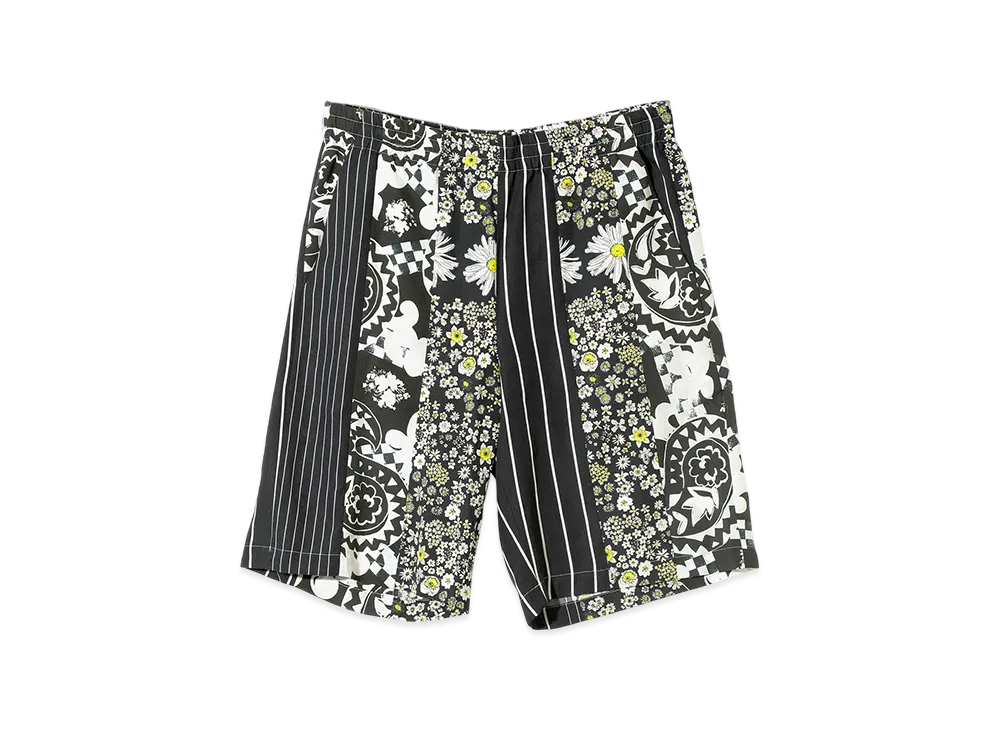 NEEDLES x NOMA t.d.Basketball Short - Patchwork "Black"