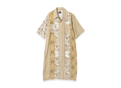 NEEDLES x NOMA t.d.S/S Cowboy One-Up Dress - Patchwork "Beige"