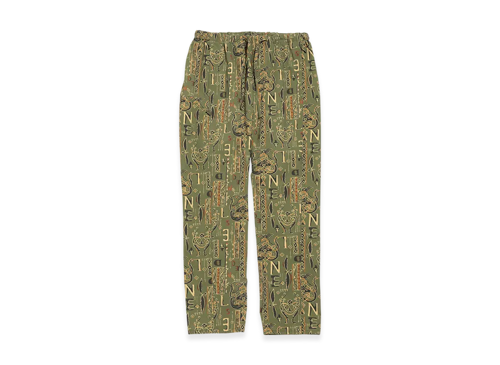 NEEDLES Zipped W.U. Pant - Poly Ripstop / Pt. "Alphabet"