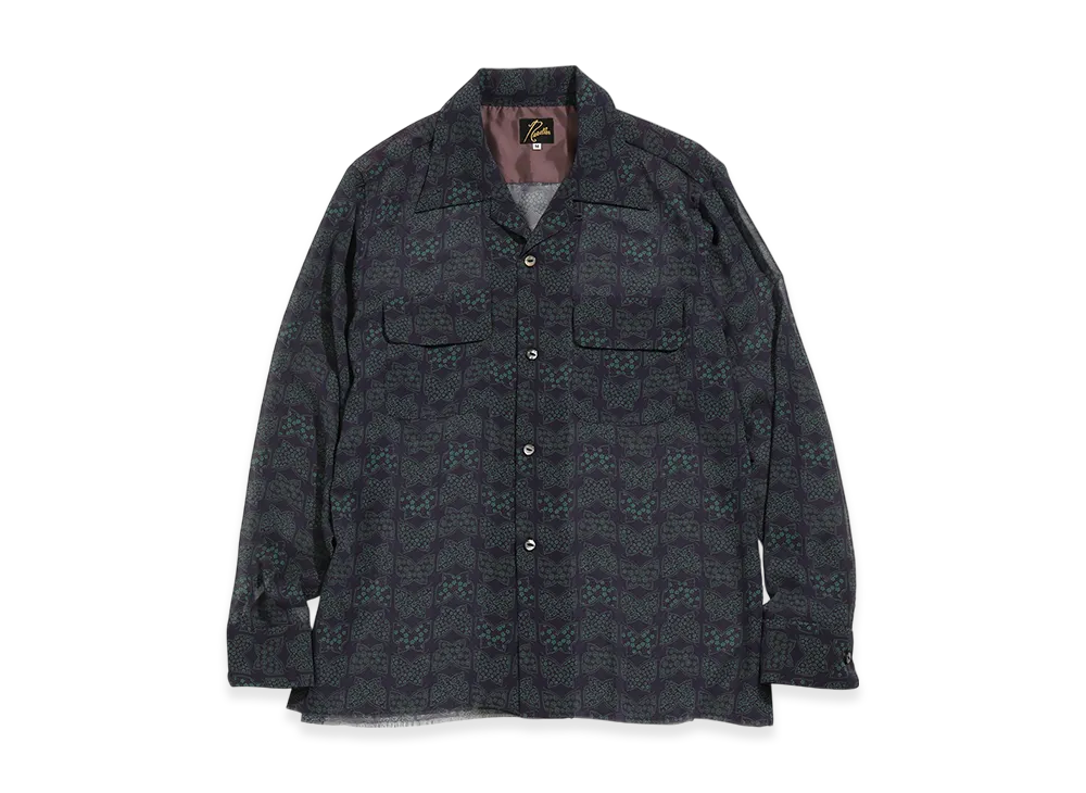 NEEDLES C.O.B. Classic Shirt - Poly Chiffon / Pt. "Polka Dot"